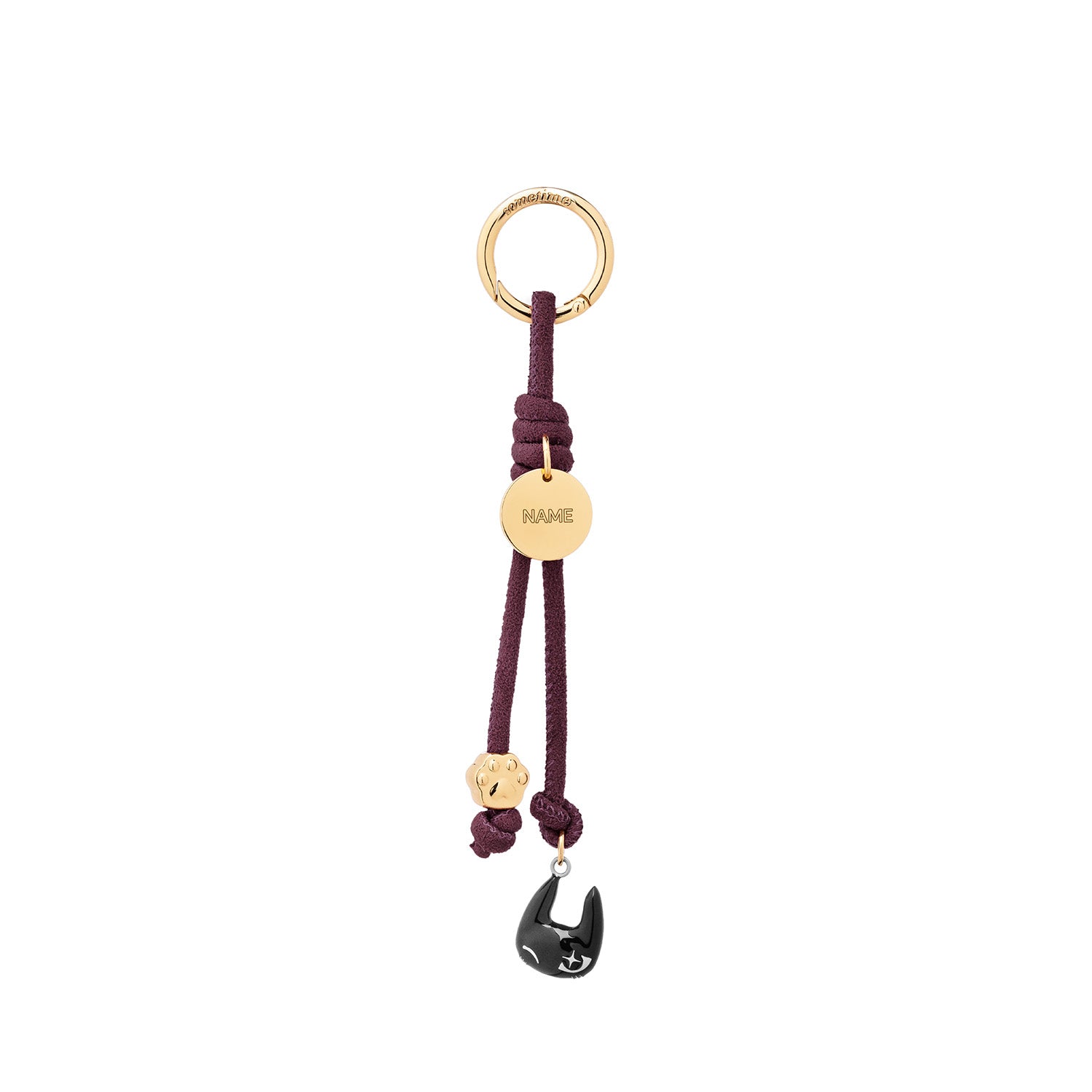 Somemeow Paw Mini Charm Suede