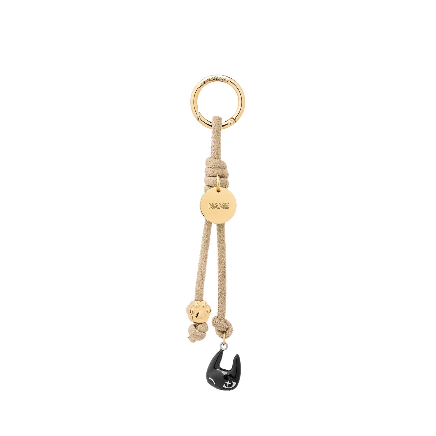 Somemeow Paw Mini Charm Suede